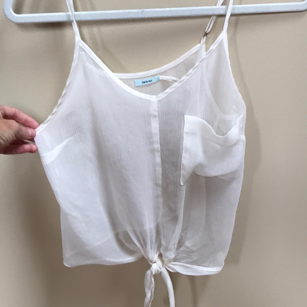 Urban Outfitters, Kimchi Blue sheer top